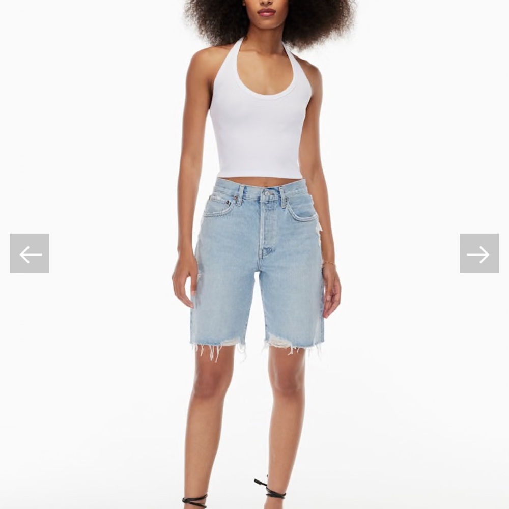 Agolde denim shorts - Ira - 25
